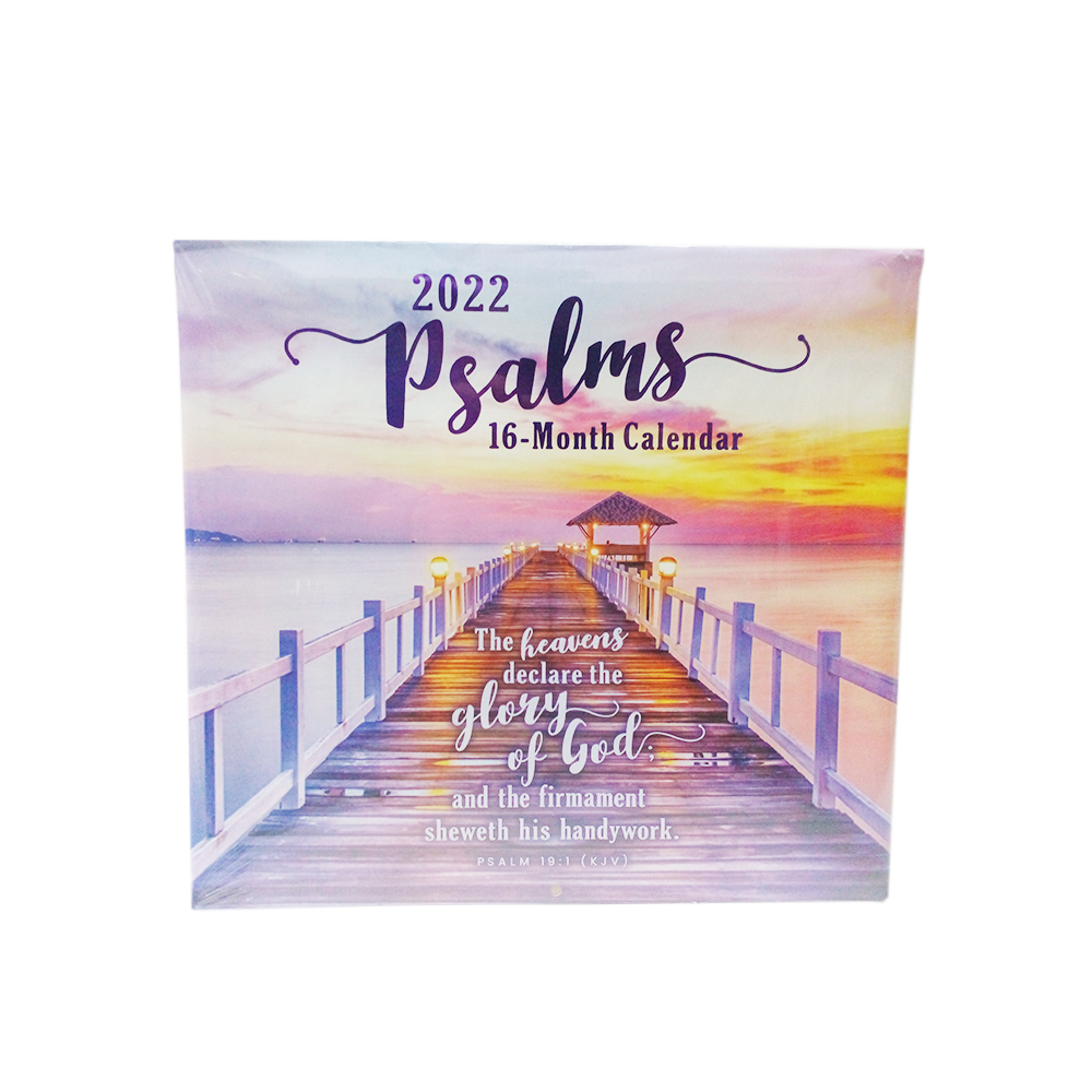 Calendario Cristiano 16 Meses 2022 Psalms 11 In X 12 In » Libreria Moderna