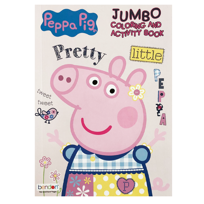 Libro Peppa Pig Jumbo Coloring And Activity Book » Libreria Moderna