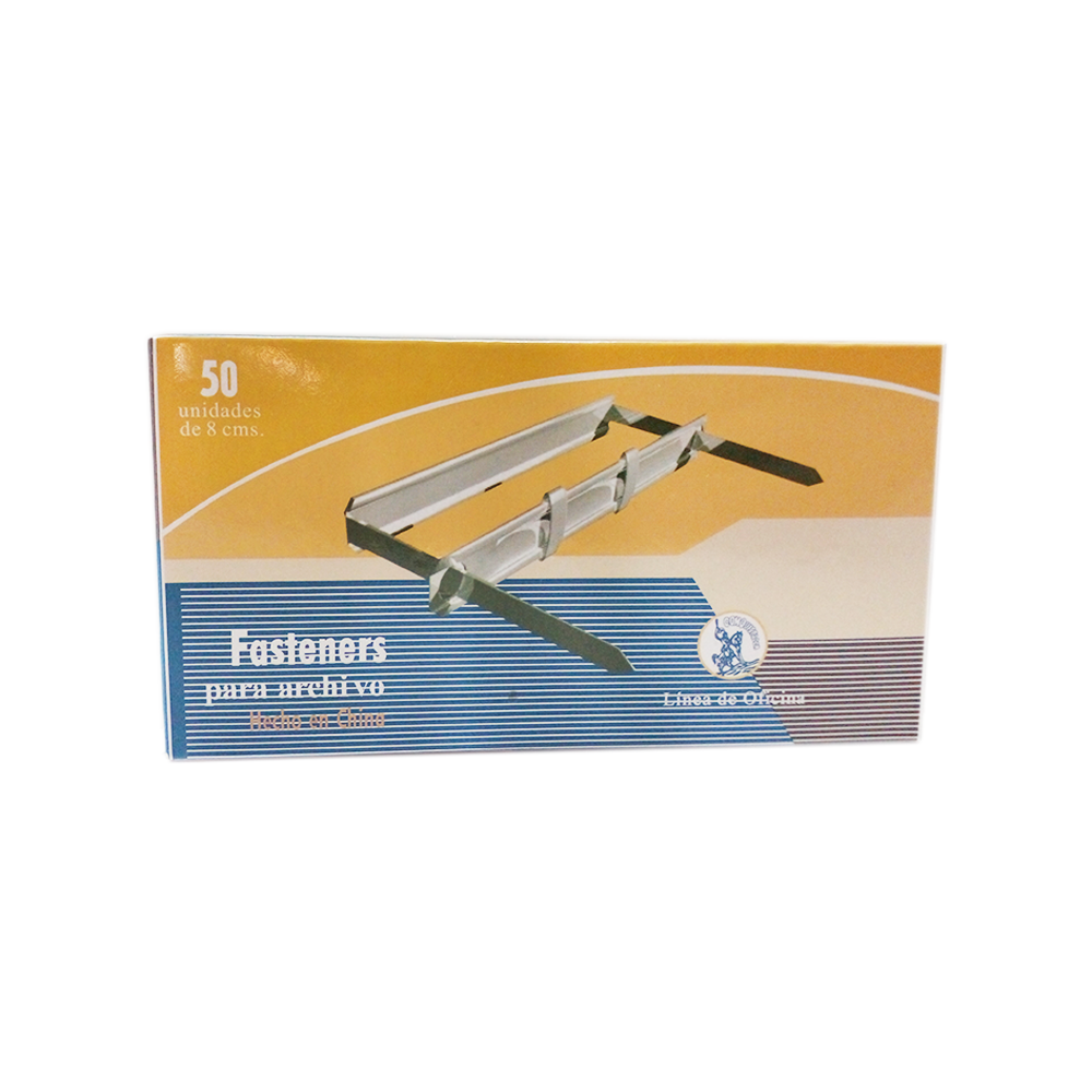 Fastener metálico caja x 50 unidades Fultons - Ofimarket
