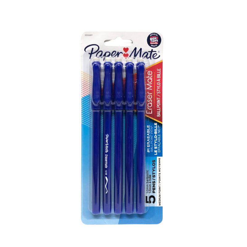Bolígrafo borrable retráctil Erase It-RT azul